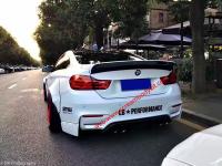 BMW M4 wide body kit front lip after lip spoiler fenders