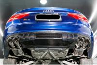 Audi A5 SLINE S5 front lip after lip spoiler hood