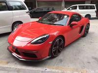 Porsche 718 Cayman Boxster body kit front lip after lip side skirts spoiler