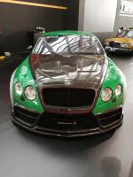 Bentley GT wide body kit front bumper after bumper side skirts fenders hood spoiler