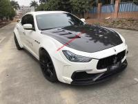 14-16 Maserati Ghibli body kit front bumpe afer bumper side skirs hood