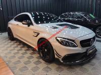 Mercedes-benz C63AMG Coupe front lip rear lip side skirt hood