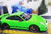 Porsche 997.1 GT3 body kit front bumper after bumper side skirts wing rear spoiler