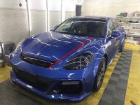 Porsche Panamera 971 wide body kit techart front bumper after bumper side skirts spoiler fenders