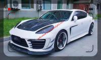 porsche panamera 970 body kit front bumper after bumper hood spoiler