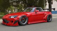 S2000 AP1 AP2 Rocket Bunny body kit front bumper fenders wing spoiler front lip side skirts