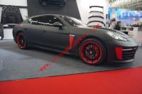 porsche panamera 970 body kit front bumper after bumper side skirts hood spoiler old