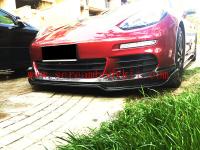 14 porsche panamera front lip carbon fiber