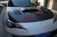 Toyota FT86 GT86 FRS SUBARU BRZ STI hood carbon fiber