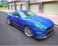 18 mustang wide body kit type.3 carbon fiber front lip after lip side skirts hood  fenders spoiler