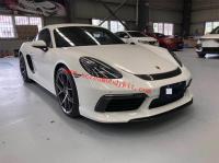 Porsche 718 Cayman boxster techart Carbon Fiber body kit front lip after lip side skirts spoiler