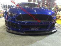 Mustang body kit wide front bumper rear bumper side skirts spoiler1