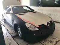 Mercedes-Benz R171 SLK wide body kit front bumper after bumper side skirts fenders TYPE1