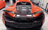 Mclaren 540c 570s engine cover hood dry carbon fiber