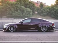 10-17 Audi A7S7RS7 body kit wide fenders side skirts spoiler