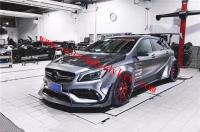 Mercedes-Benz A45 amg wide body kit front lip side skirts rear lip fenders spoiler
