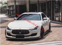 18 Maserati Ghibli body kit front lip rear lip side skirts carbon fiber