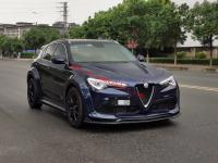 Alfa Romeo Stelvio wide body kit front lip after lip fenders spoiler hood(basic version)