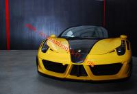 Ferrari 458 body kit front bumper after bumper fender hood