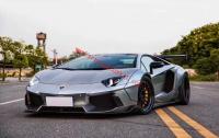 Lamborghini Aventador LP700 wide body kit lb front bumper front lip fenders rear lip spoiler side skirts