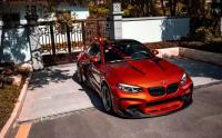 BMW F87 M2 235M wide body kit front bumper rear bumper side skirts wide fenders hood spoiler