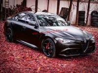 Alfa ROMEO Giulia Quadrifoglio body kit front bumper rear bumper side skirts fenders spoileer hood