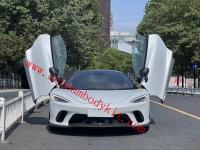 Mclaren GT Novitec body kit front lip side skirts rear lip cover mirror vents dry carbon fiber