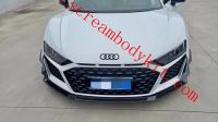 Audi R8 front lip and canards whole dry carbon fiber