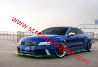 10-17 Audi A7S7RS7 body kit wide fenders side skirts spoiler