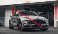 Aston Martin DBX Mansory wide body kit front lip side skirts wide fenders rear lip spoiler wing