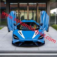 Mclaren 720S 765LT body kit front bumper fenders side skirts rear bumper spoiler wing