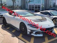 Ferrari Roma Mansory body kit front lip side skirts rear lip spoiler wing