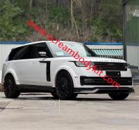 Land Rover Range Rover Mansory wide body kit front lip fenders hood side skirts rear lip spoiler carbon fiber