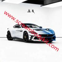 Ferrari Roma Mansory body kit front lip side skirts rear lip spoiler wing