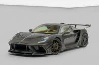 Maserati MC20 Mansory Wide body kit front bumper front fenders side skirts rear bumper wide fenders spoiler