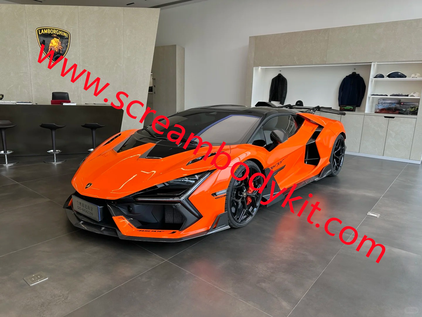 Lamborghini Revuelto Mansory +DUKE body kit full dry carbon fiber