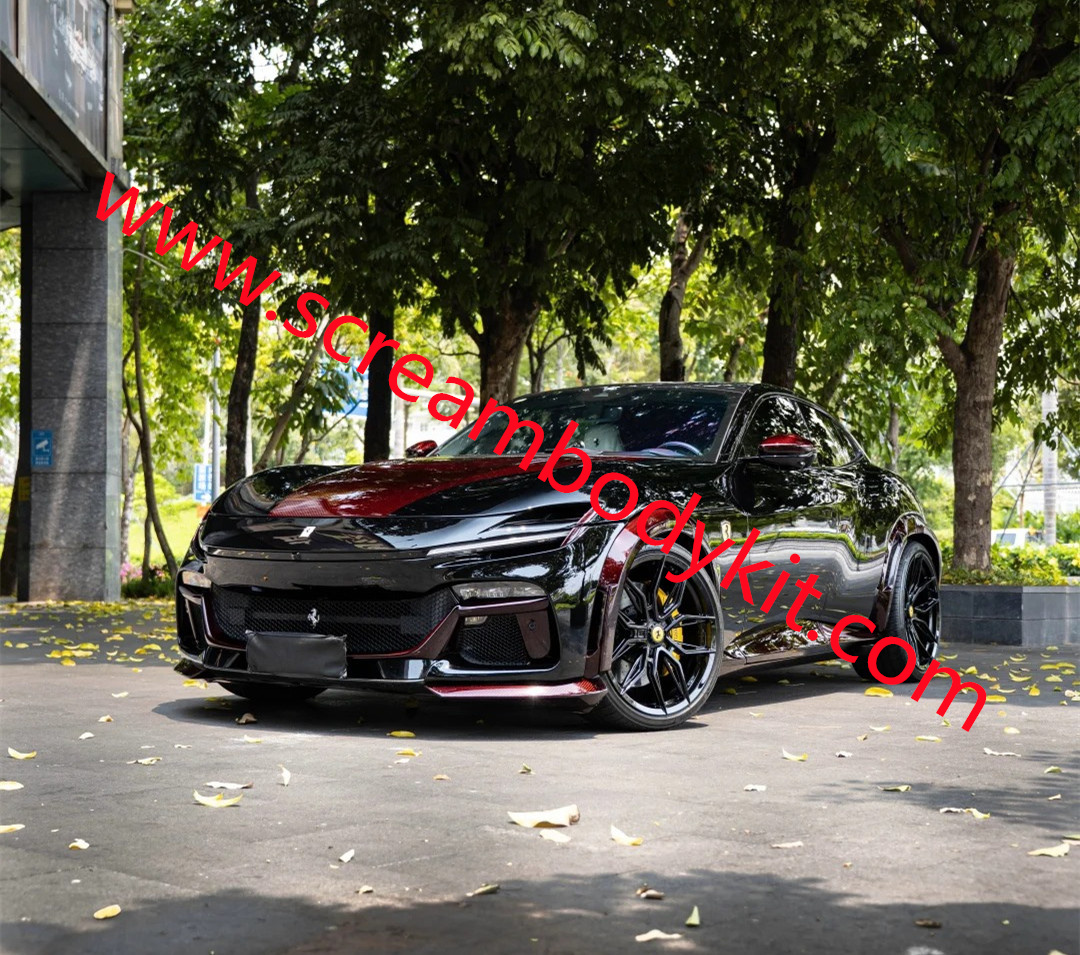 Ferrari Purosangue Novitec wide body kit