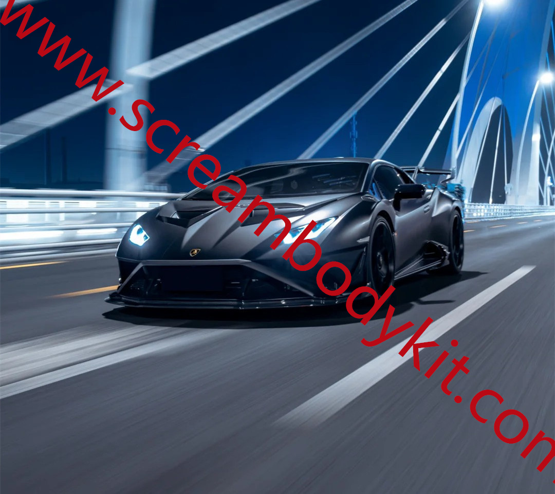 Lamborghini STO Vorsteiner front lip side skirts hood vent