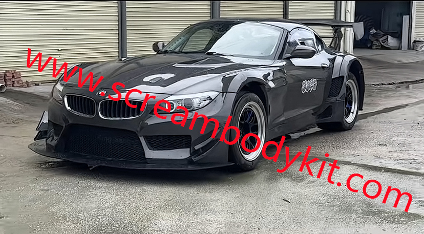 BMW Z4 E89 GT3 wide body kit full carbon fiber or FRP or FRP+carbon fiber