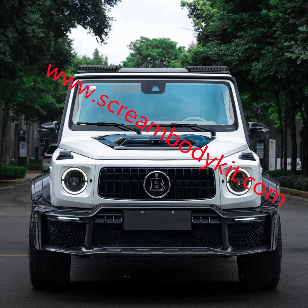Mercedes_Benz G63 G500 Brabus G800 wide body kit full dry carbon fiber