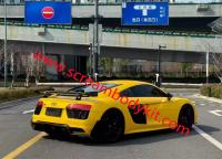 Audi R8 carbon fiber spoiler wing front bumper rear bumper canards hood